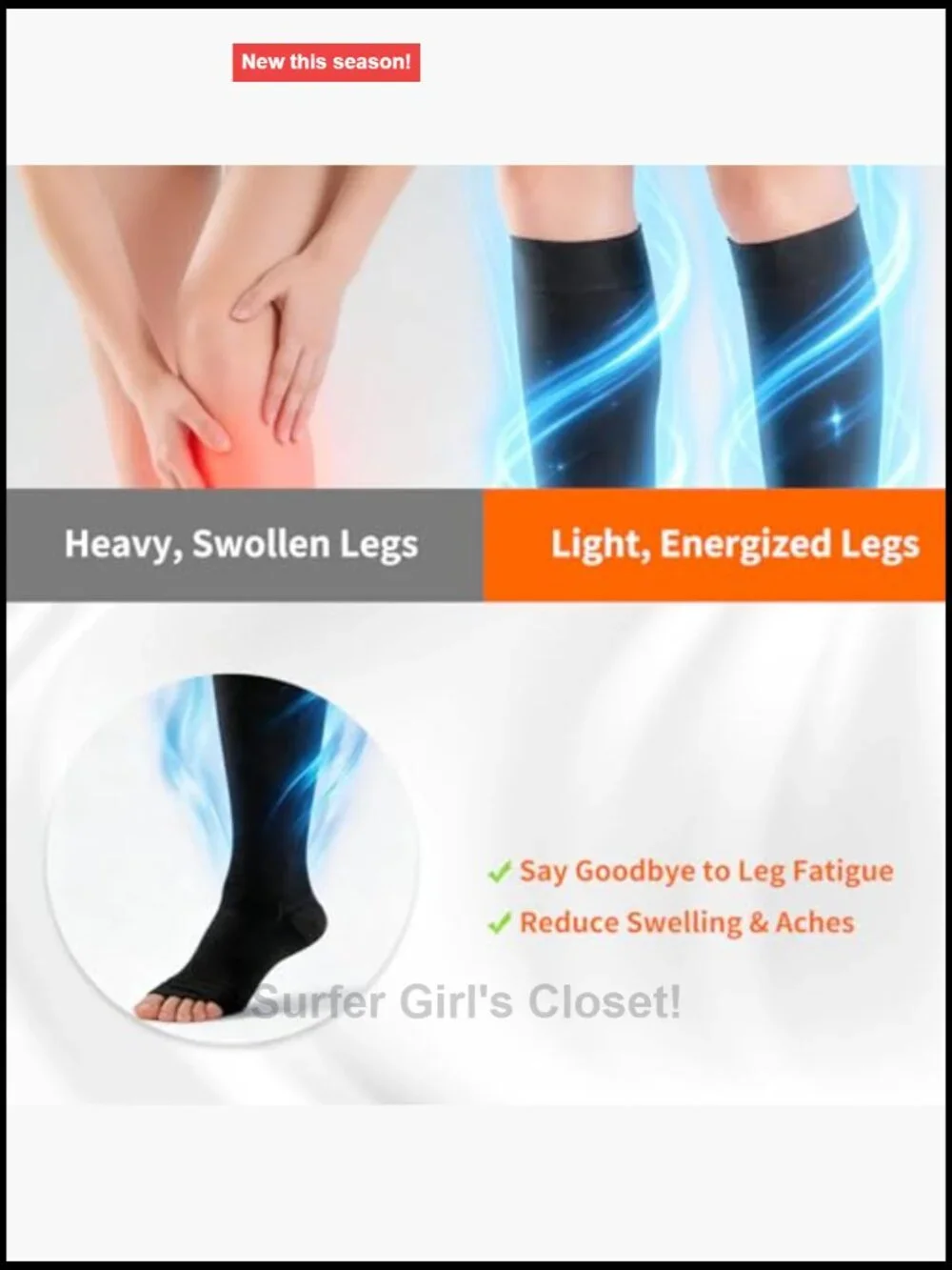 N/A compression socks